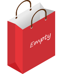 empty shopping bag